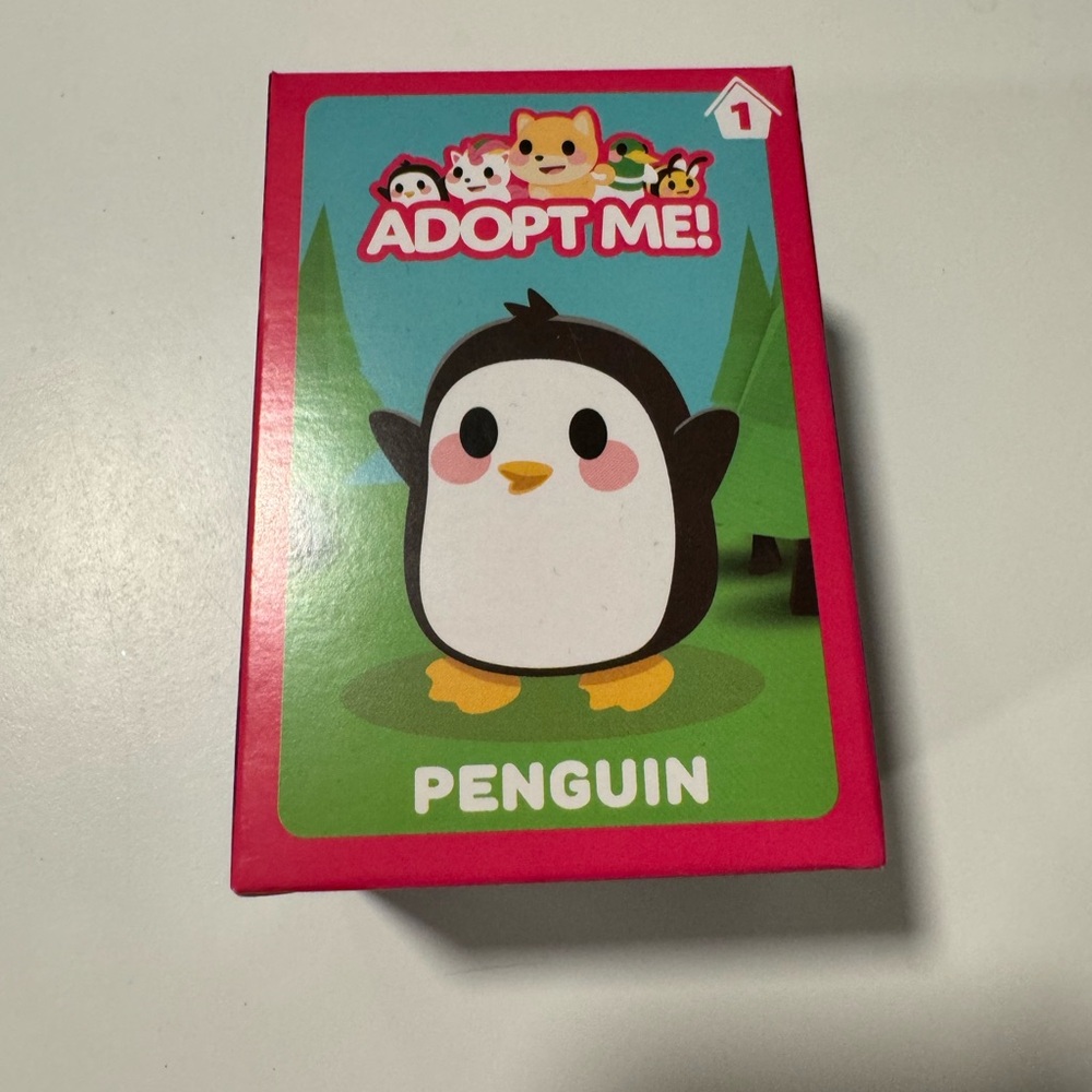 Adopt me penguin happy meal toy